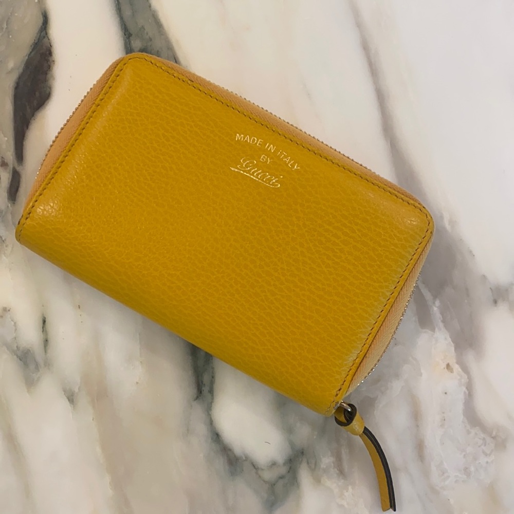 Yellow Gucci Wallet